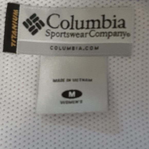 Lilac Columbia fishing hiking top M - Picture 8 of 9